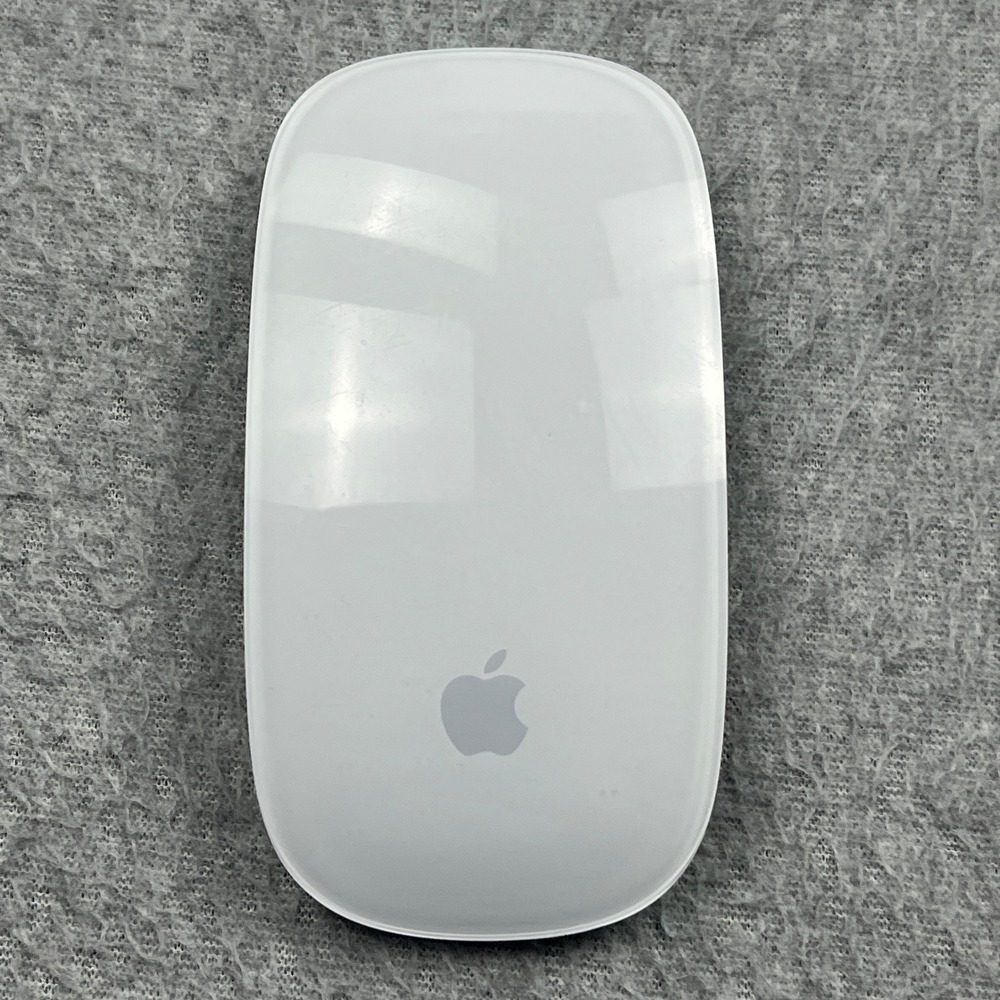 Apple Magic Mouse Wireless Unisex White A1296 Bluetooth Multi-Touch Tested/Works